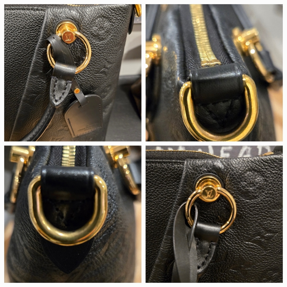 Louis Vuitton Monogram Empreinte V Tote MM Noir - Like New - Picture 7 of 17